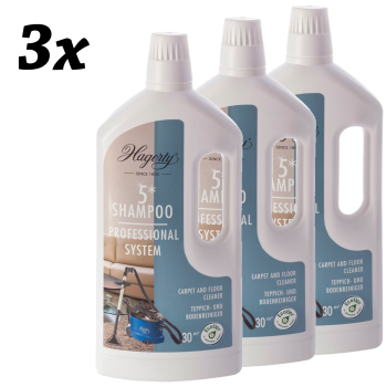 Drei Flaschen Hagerty 5 * Shampoo zum Sonderpreis (116123, 126401, 100462)